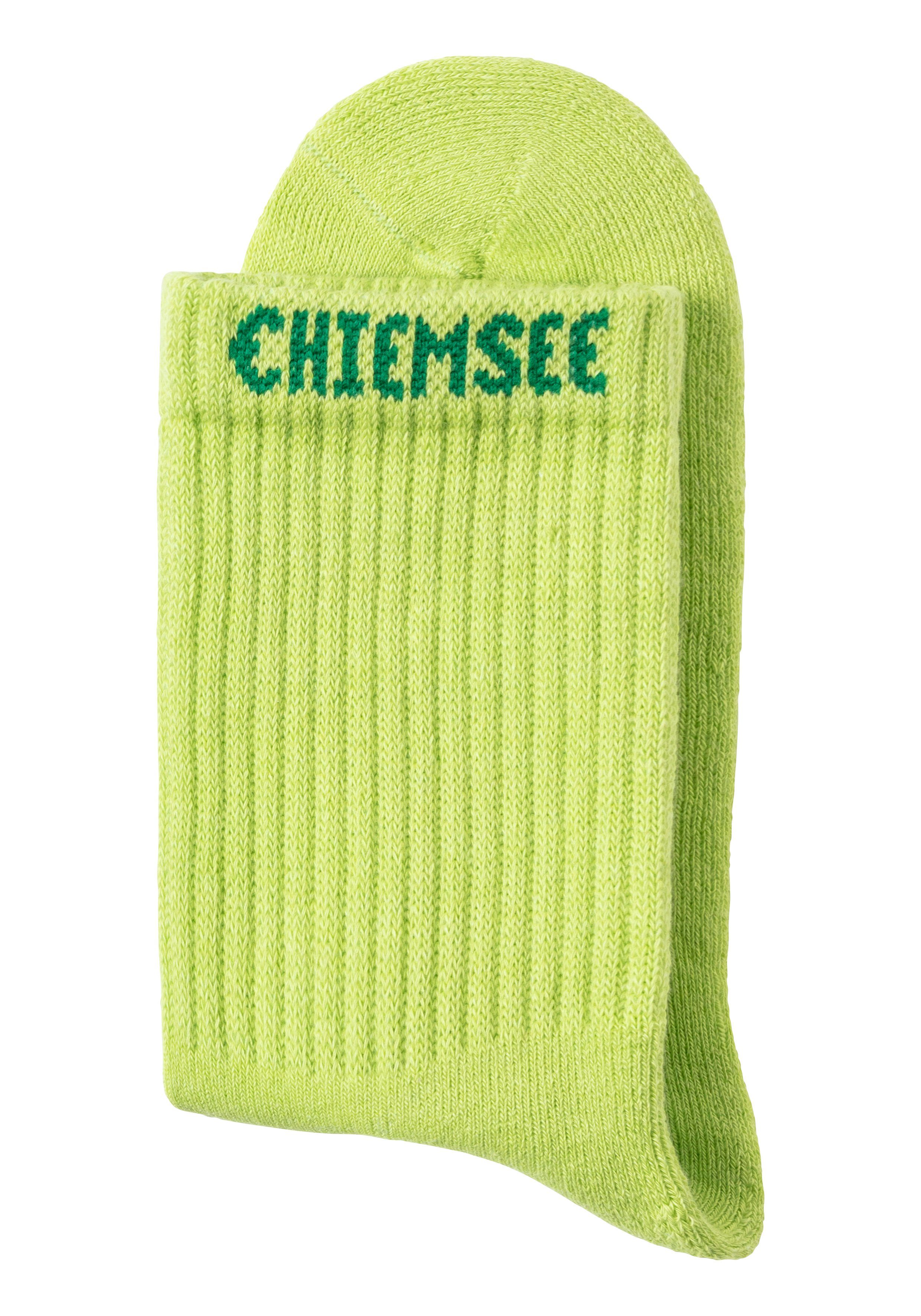 Chiemsee Tennissocken (Set, 6-Paar) mit eingestricktem Markennamen