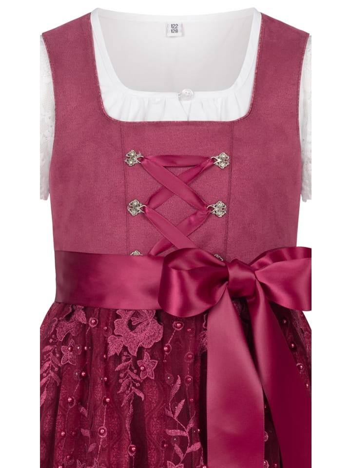 Nübler Kinderdirndl Gundi in Beere günstig kaufen