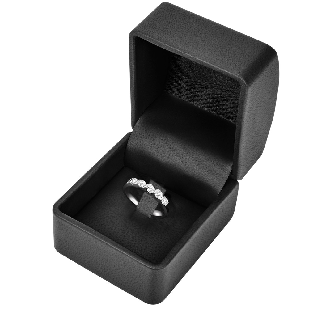 Trilani Bague en argent Argent sterling Oxyde de zirconium (CZ) en Argent Bague