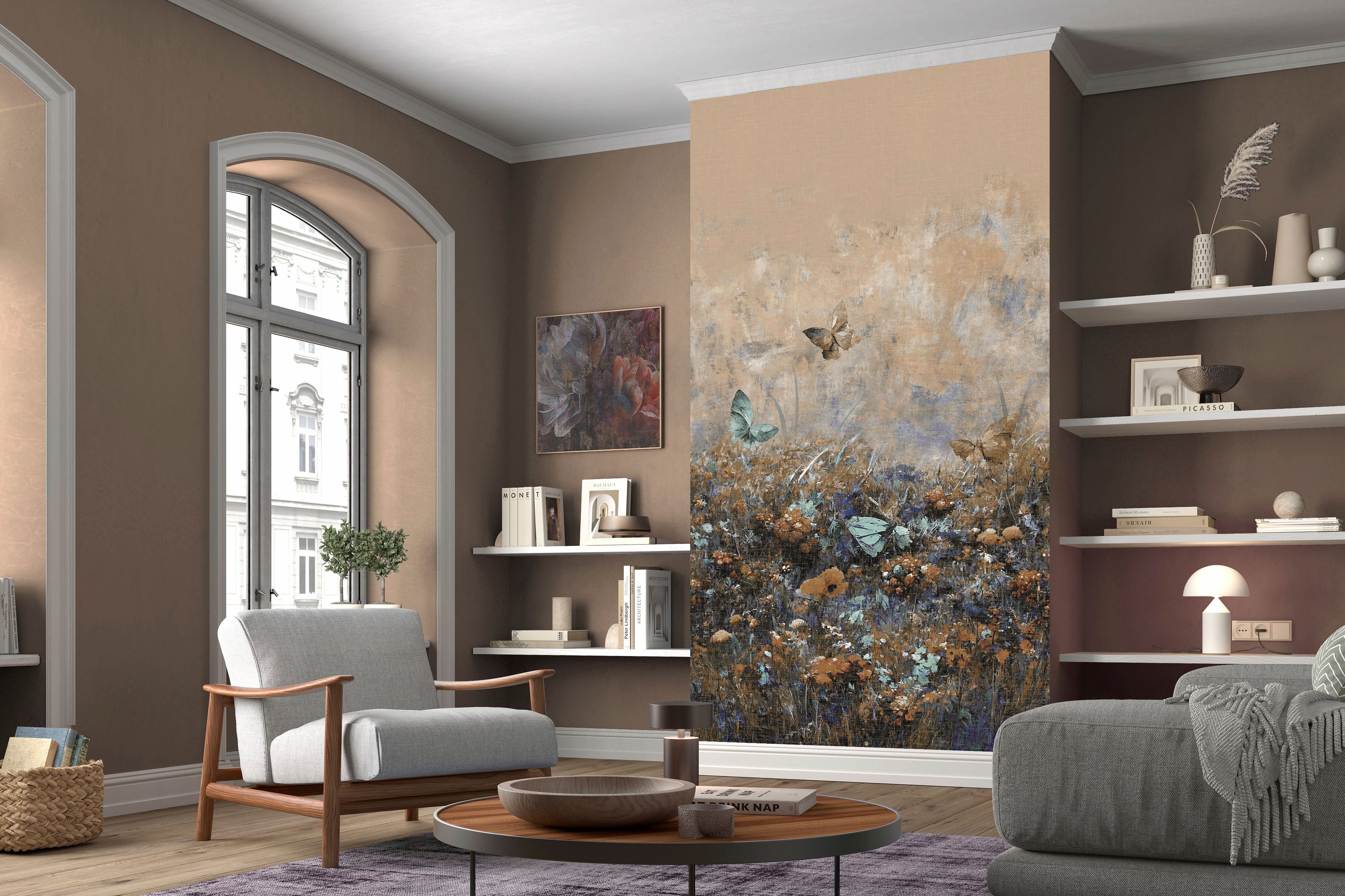 Fashion for walls Fototapete Magic Meadow, glatt, floral, Phthalate frei, GUIDO MARIA KRETSCHMER