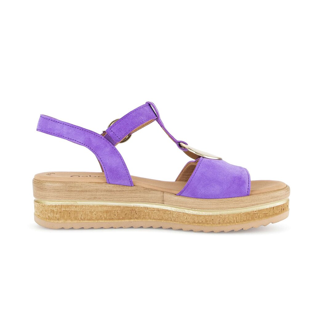 Gabor fashion Plateau Sandale lila