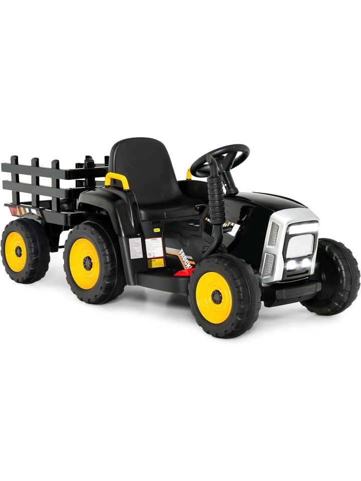 COSTWAY 12V Traktor ab 3 Jahren in Schwarz günstig kaufen onesize