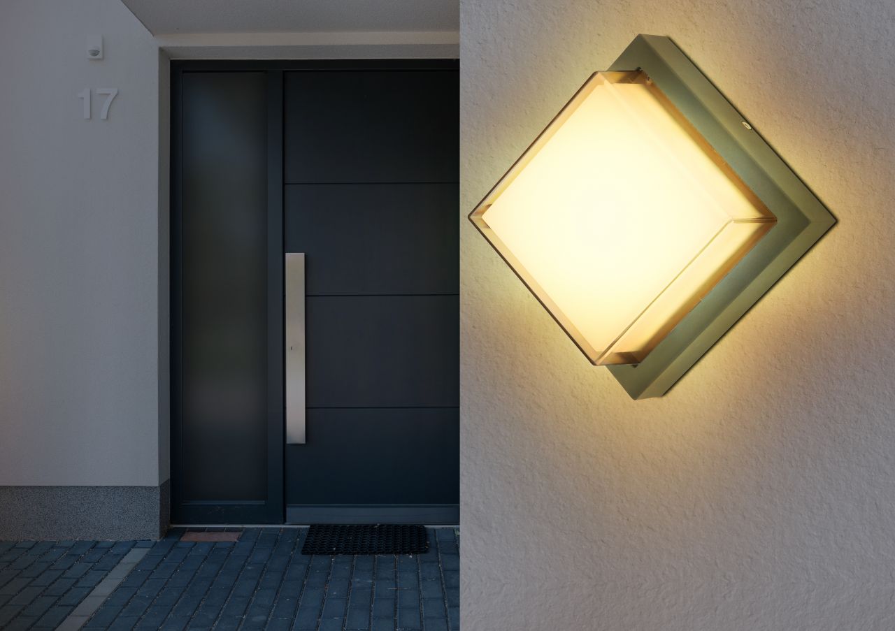 Globo Lighting - JALLA - Außenleuchte Aluminium Druckguss anthrazit, LED