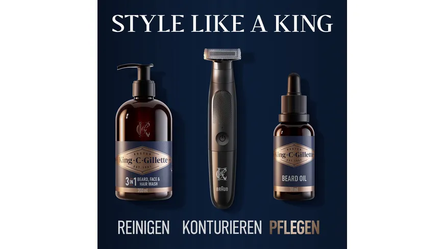 Gillette Bartpflege King C. Bartöl 30ml 30 ml