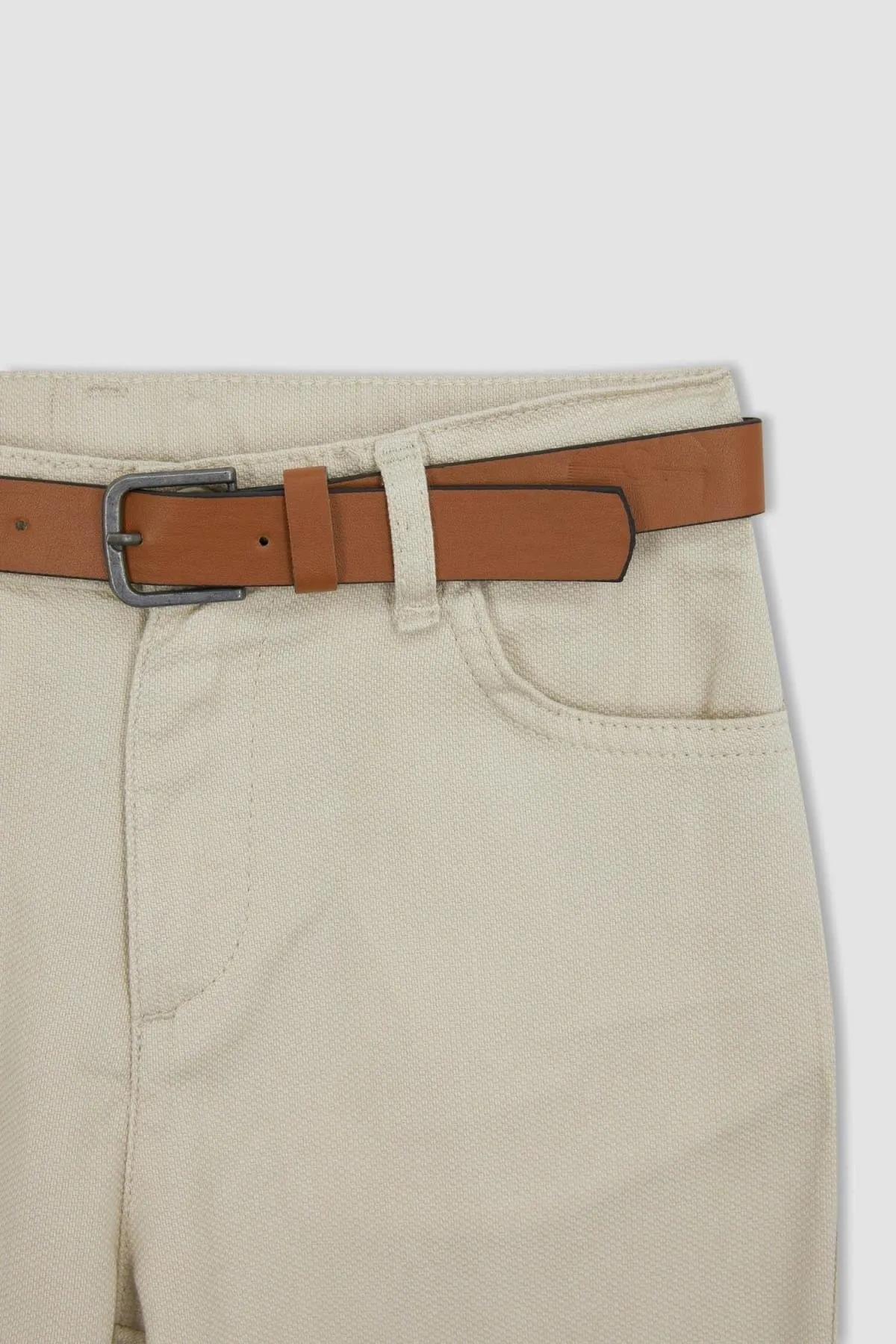 DeFacto  Zweiteilige Gabardine-Hose mit Gürtel für Jungen Z9209a623sm