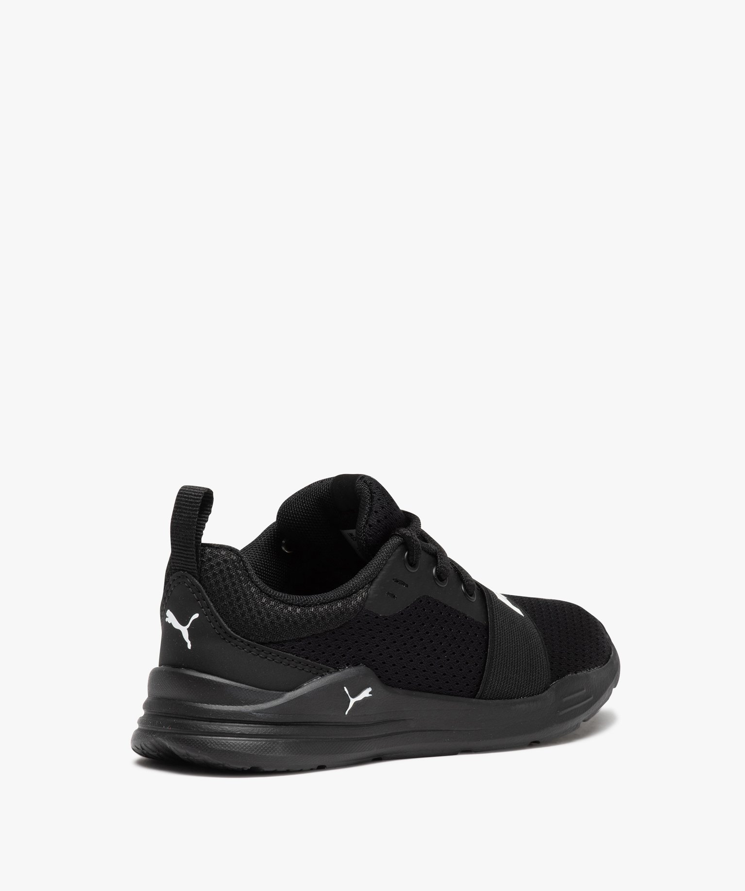Baskets Garçon running unies extra légères – Puma Wired... noir | GEMO