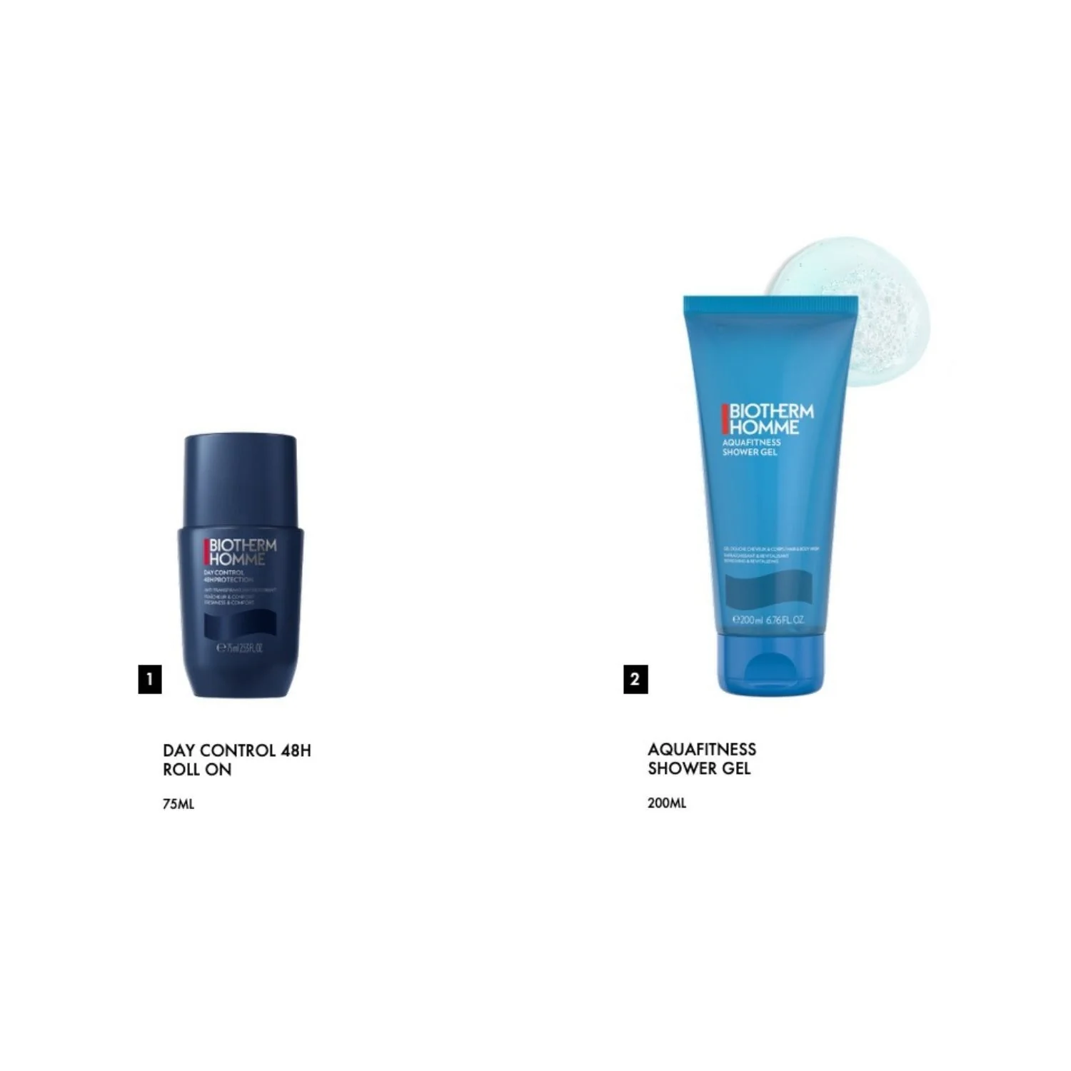 Biotherm Homme Aquafitness Pflege-Set für den Urlaub – Gesichts- und Körperpflege, Bade- und Duschsets
