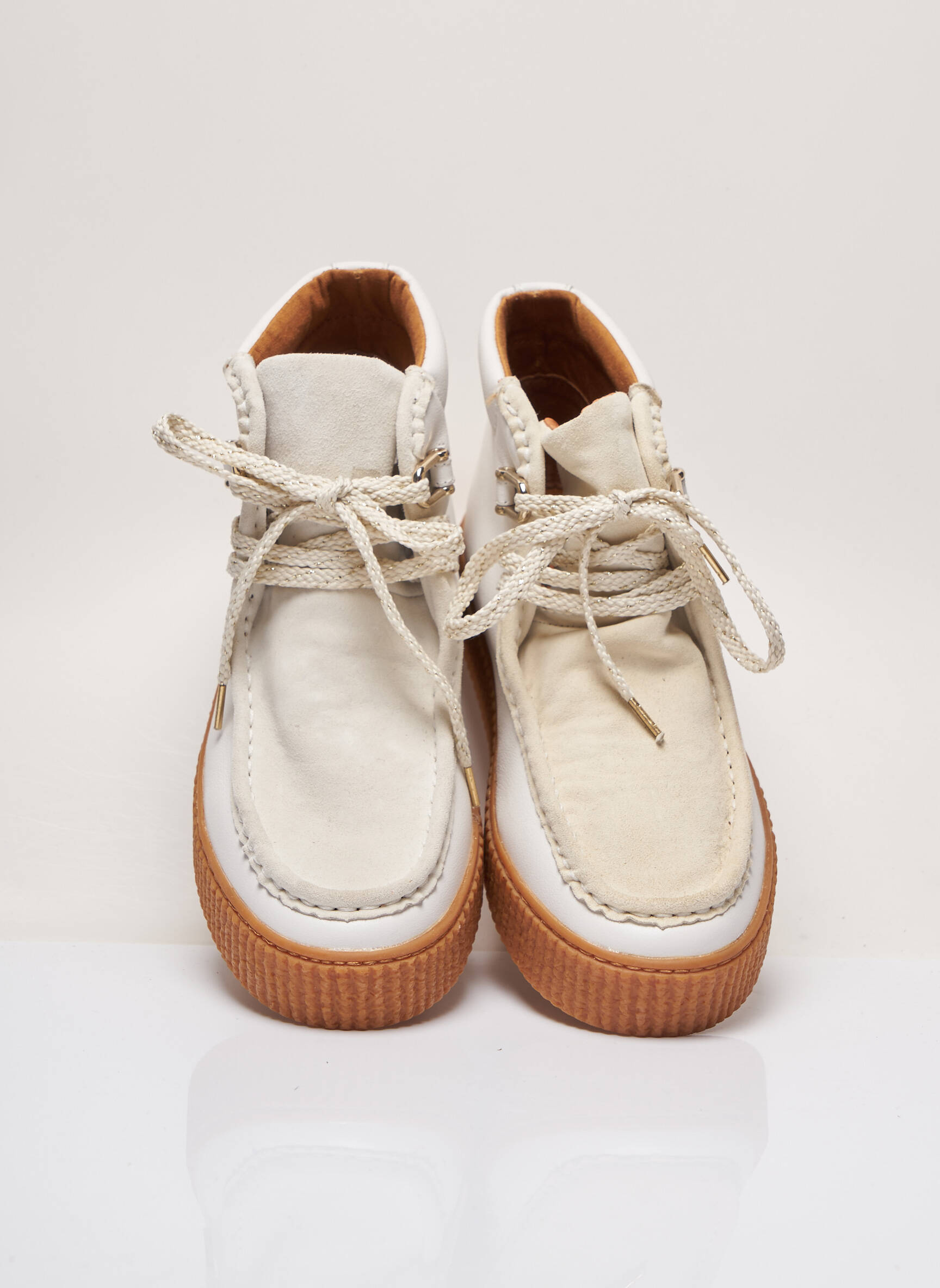 No Name Bottines Femme couleur blanc