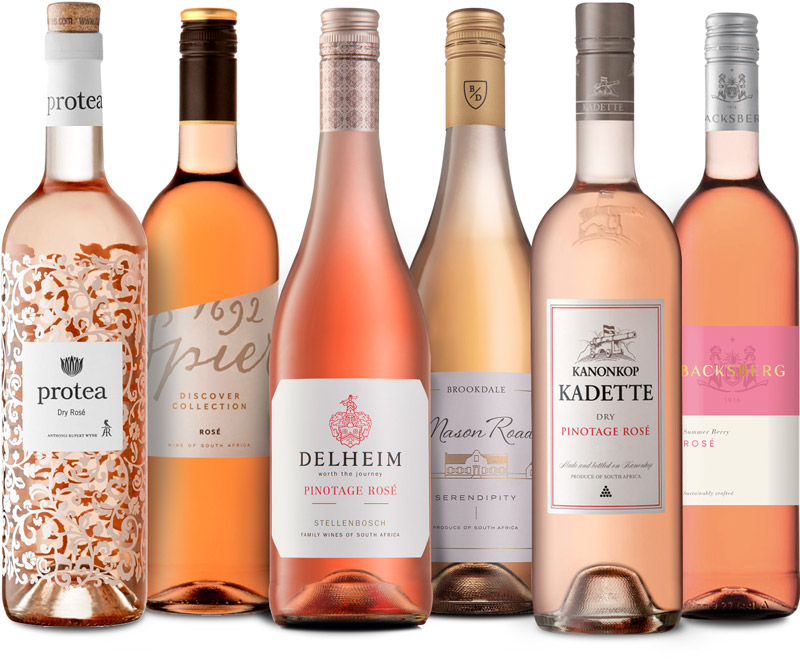 6er Probierpaket Südafrika - ROSÉ