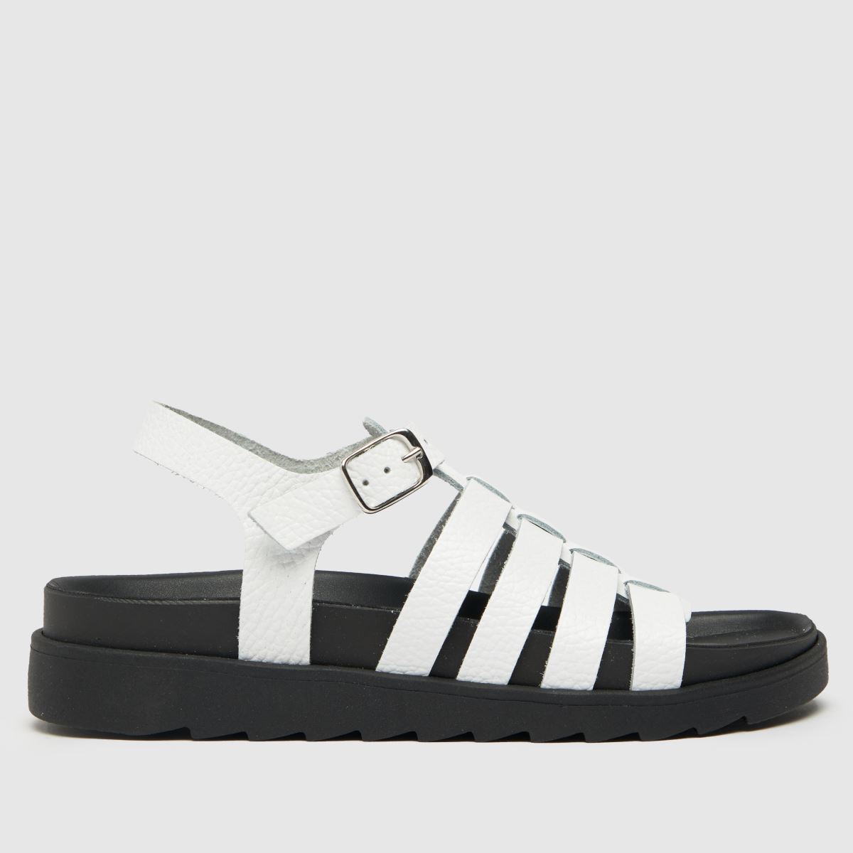 Schuh Tilly vastag halászszandál fehér színben