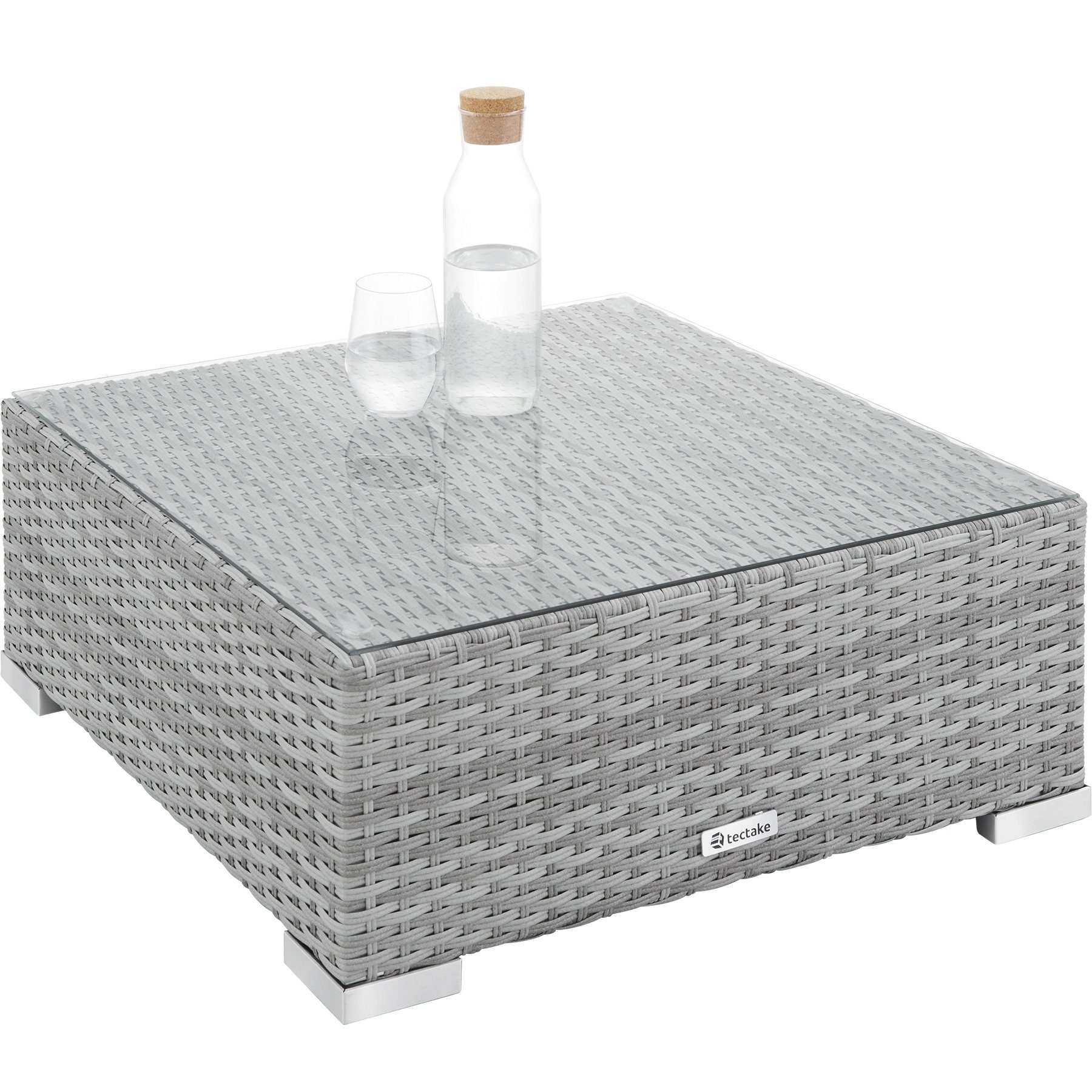 tectake Loungeset Marbella, (Set, 8-tlg)