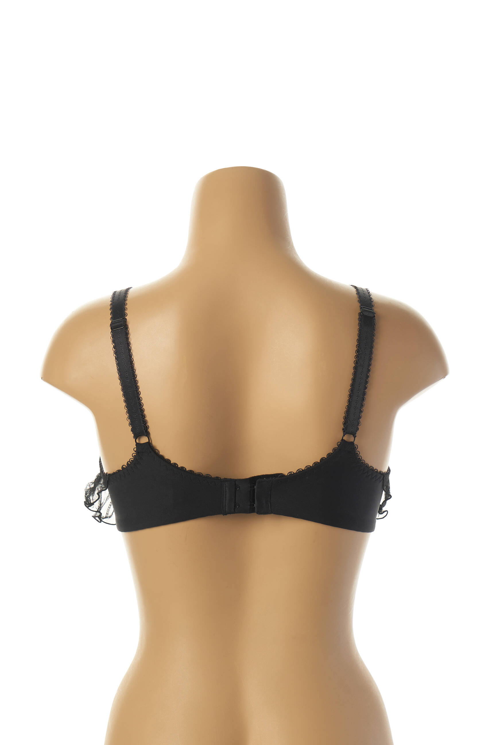 Cache Coeur Lingerie Maternite Femme couleur noir
