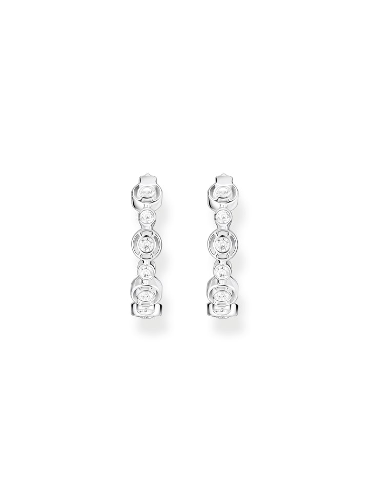 Thomas Sabo Creolen in silber, weiß günstig kaufen onesize