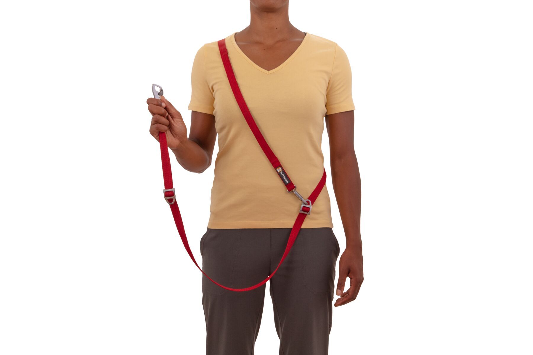 Ruffwear Hundeleinen Ruffwear Switchbak™ Leine rot