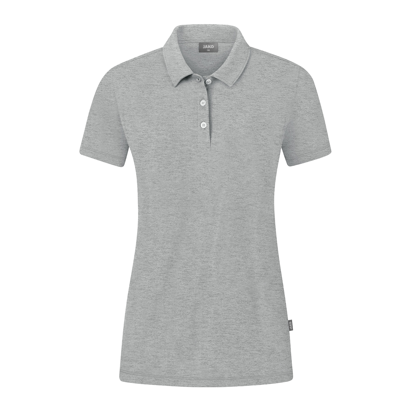 JAKO Organic Stretch Polo Shirt Damen Grau F520