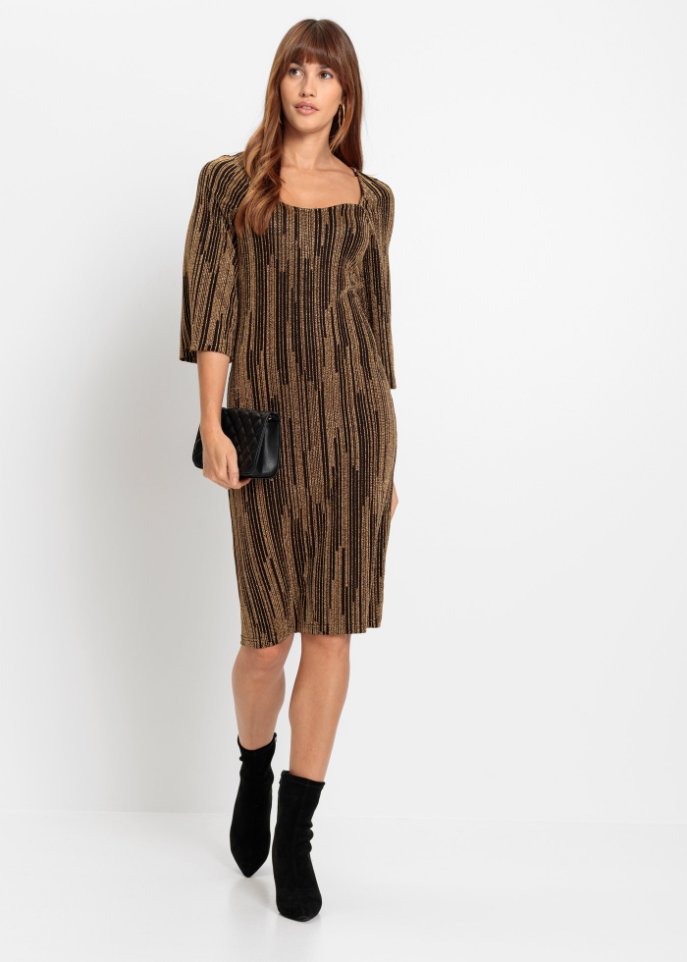 Kleid mit Glitzereffekt