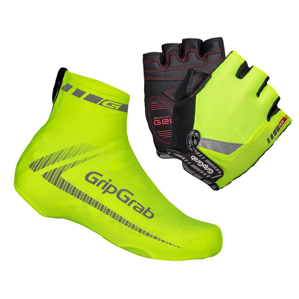 Divers Hi-Vis Set - Handschuh Gr. XXL + Überschuh OneSize kaufen | Bike-Discount