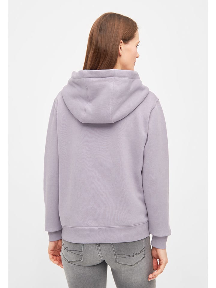 Derbe Sweatjacke in Flieder günstig kaufen