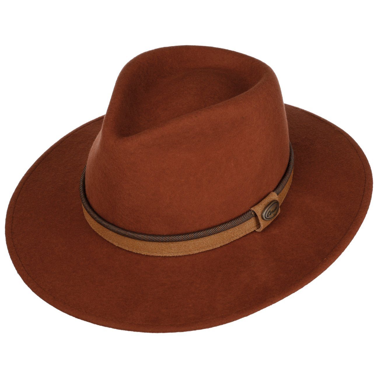 Lierys Filzhut (1-St) Wollfilzhut mit Lederband, Made in Italy