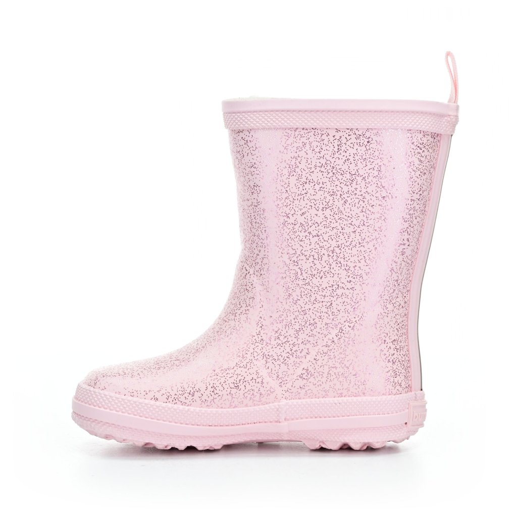 Bundgaard Charly High Warm Rose Sparkle gefütterte Barfuß Gummistiefel