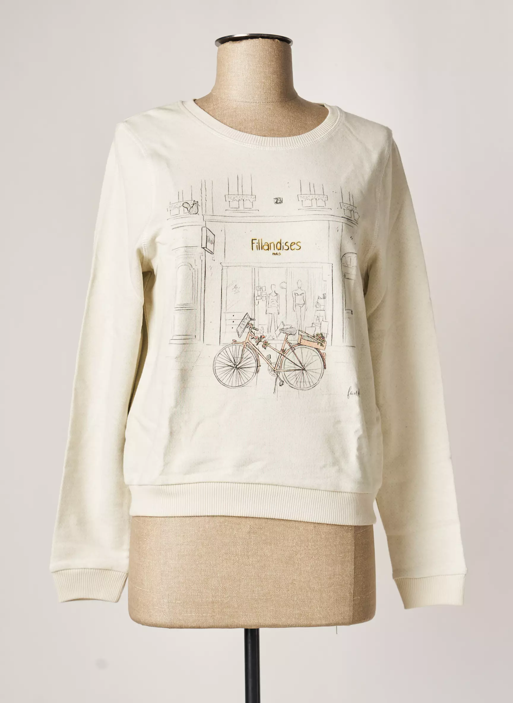 Fillandises Sweats Femme couleur beige