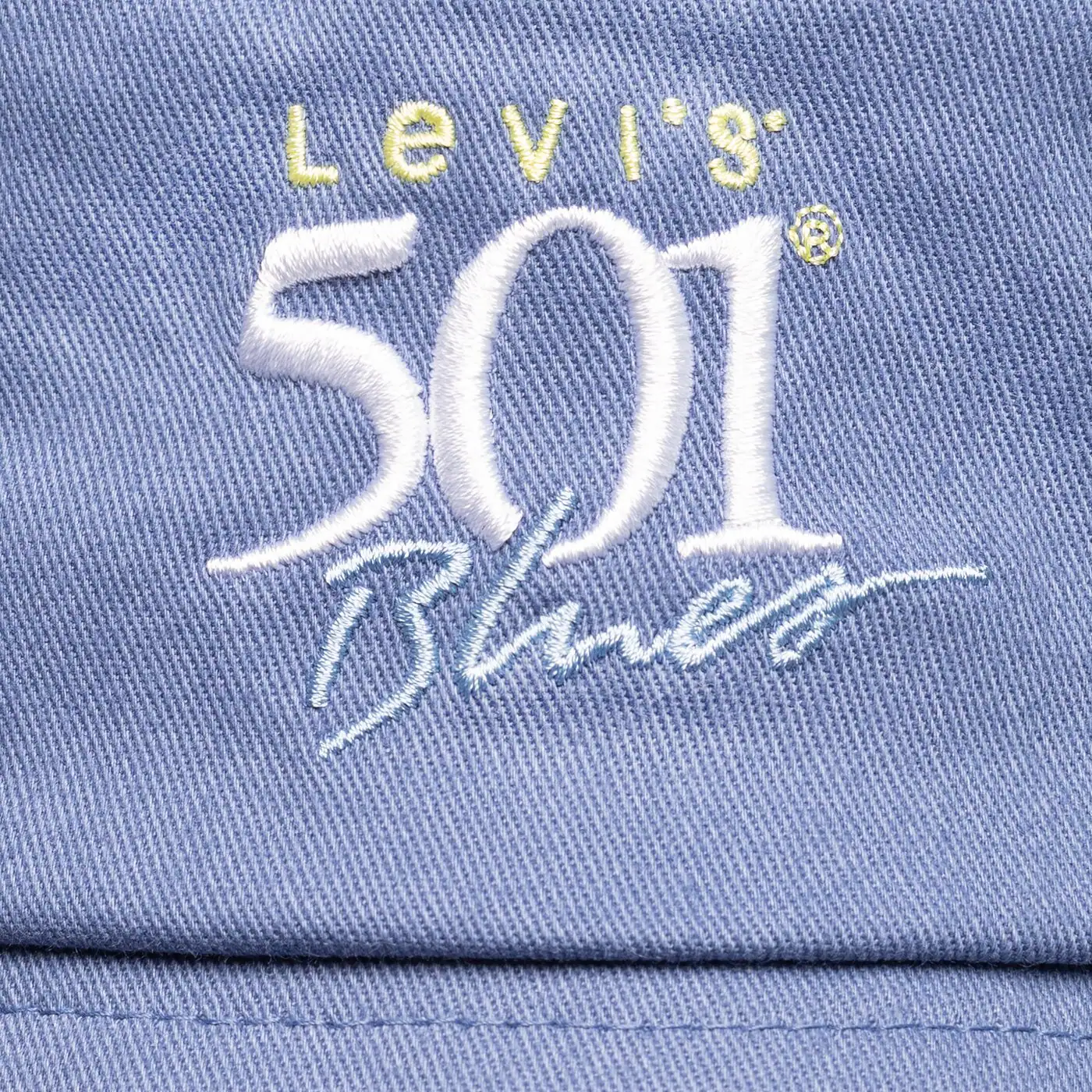LEVI'S HUT 501 BUCKET HAT Blau
