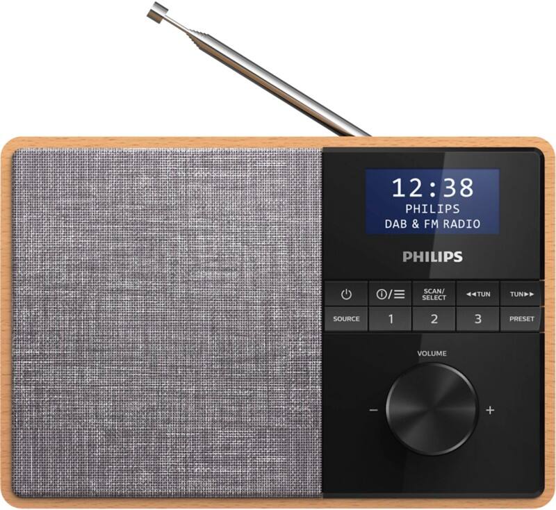 Philips Küchenradio TAR5505/10 Braun