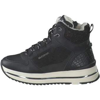 Mustang Wintersneaker in schwarz