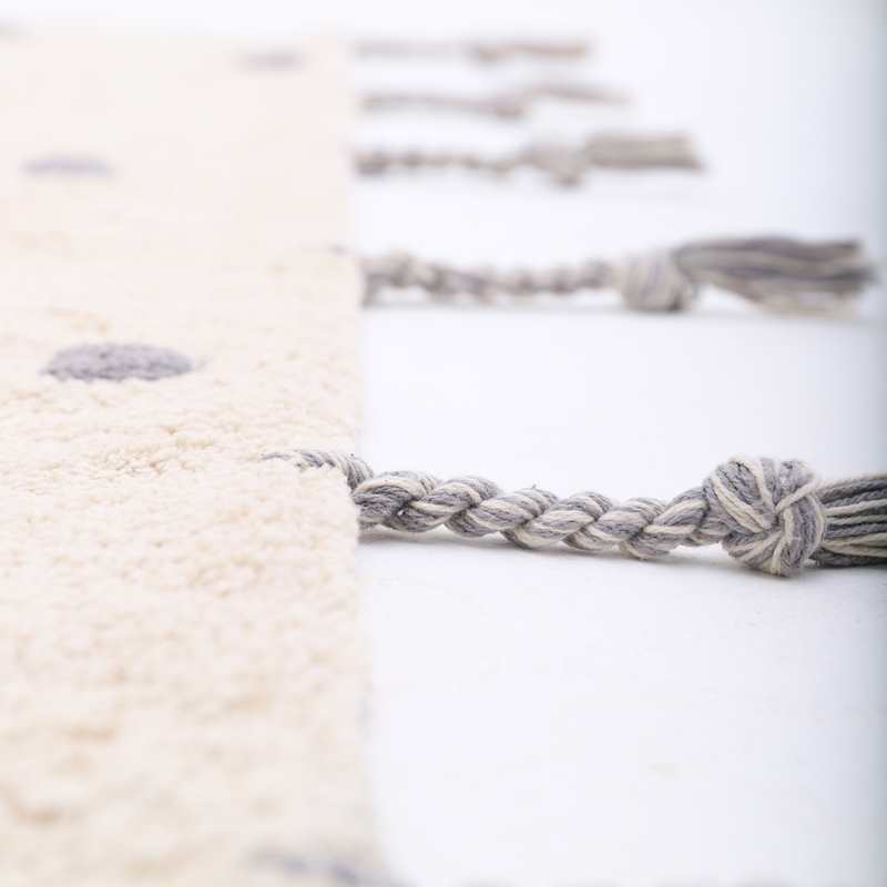 Tapis à pois 100x150cm NÜMI