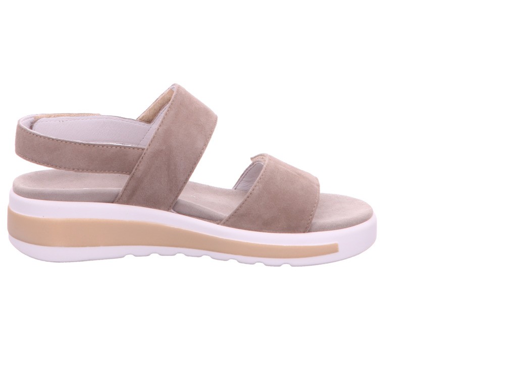 SEMLER Klassische Sandalen braun SAMT-CHEVRO