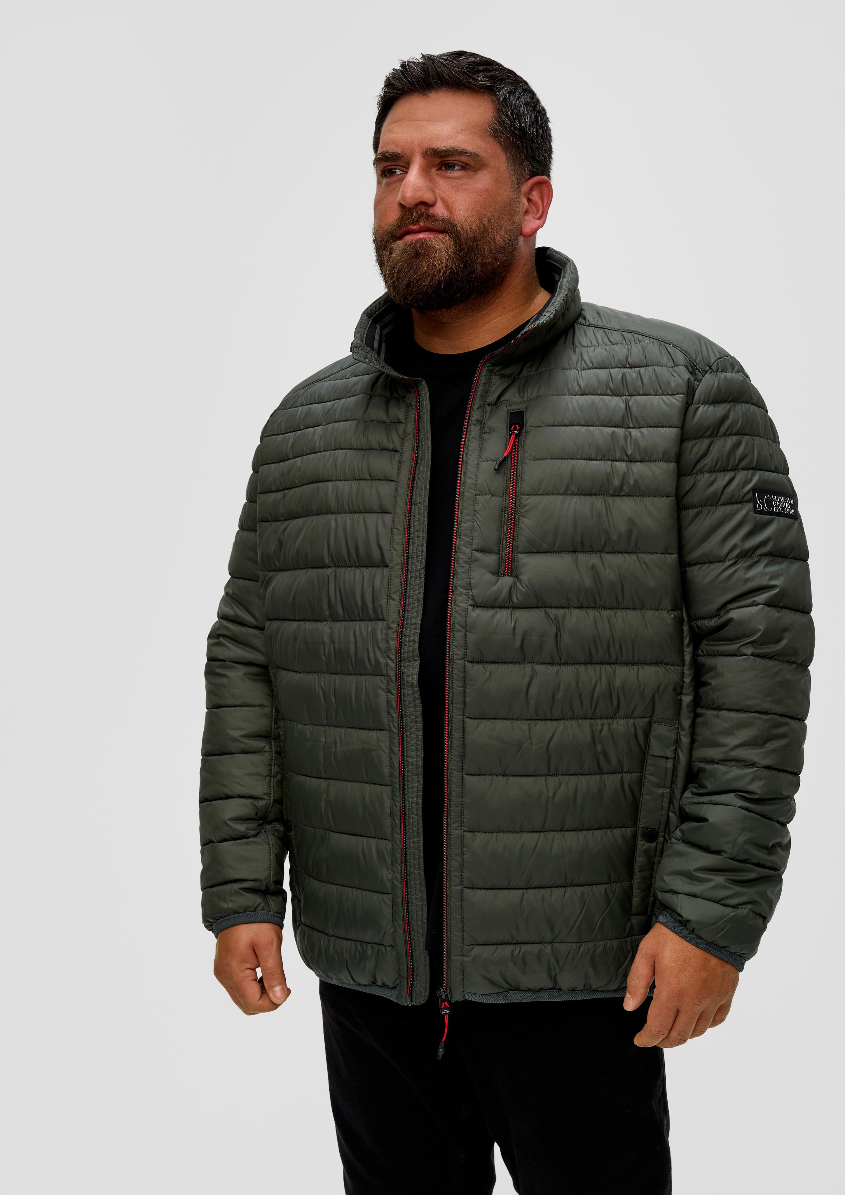 Gesteppte Outdoor-Jacke mit Stehkragen  2147121-7940