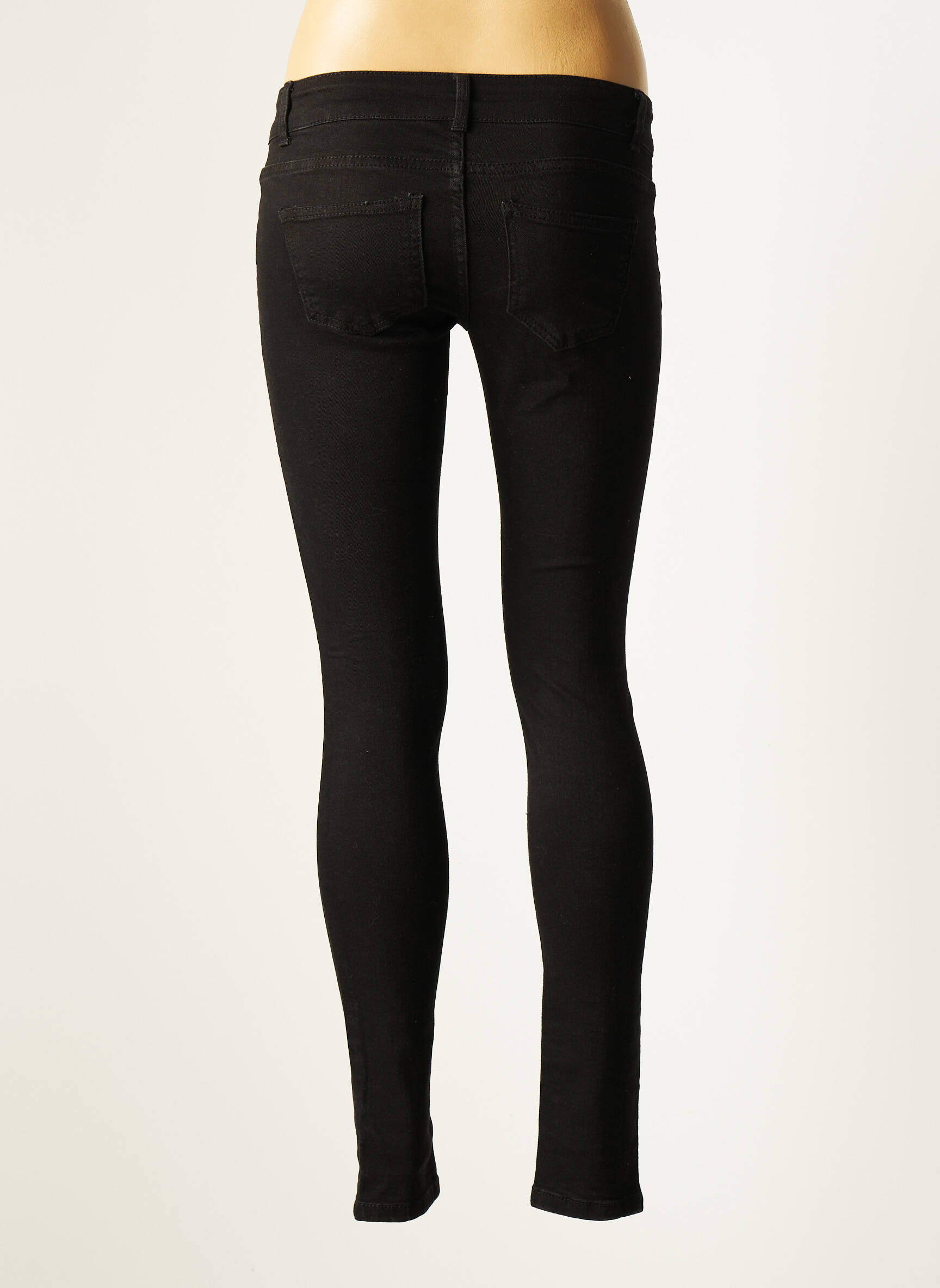 Jacqueline De Yong Jeans Skinny Femme couleur noir
