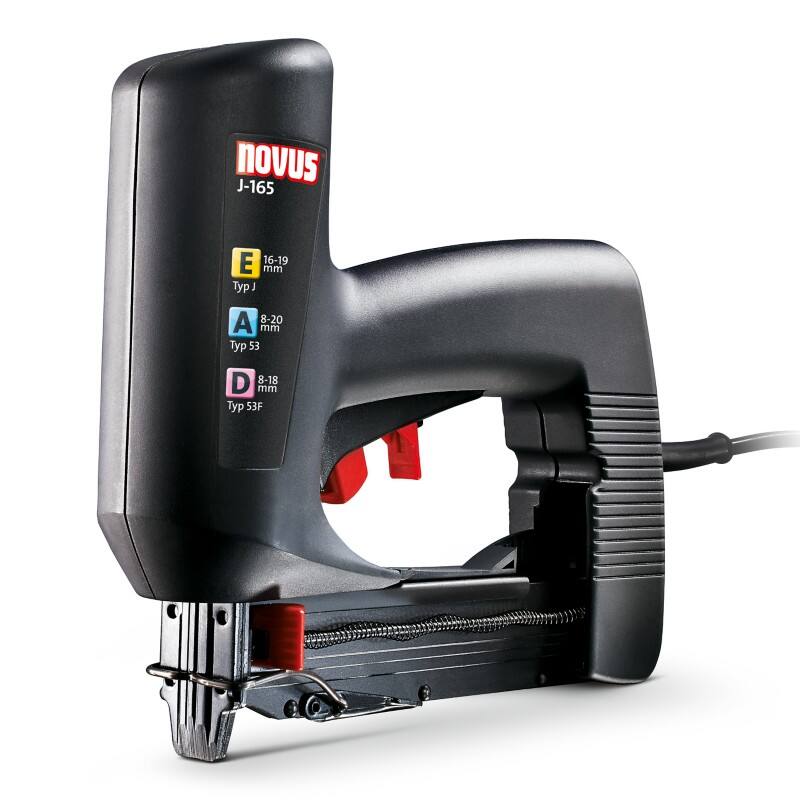 Novus Elektrische Heftpistole 031-0326 Verkabelt Schwarz