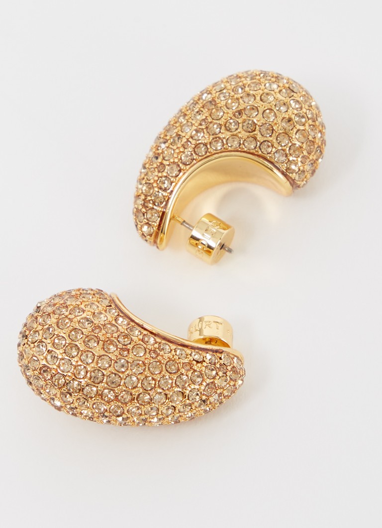Orecchini Kurt Geiger Pave Dome con pietra di vetro