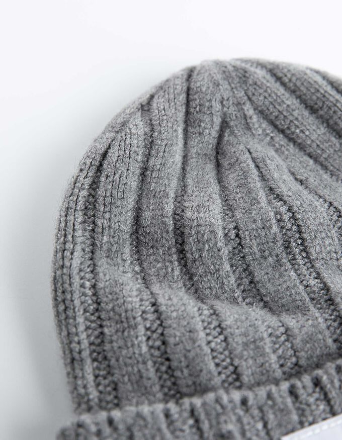 Strickmütze - Applikation