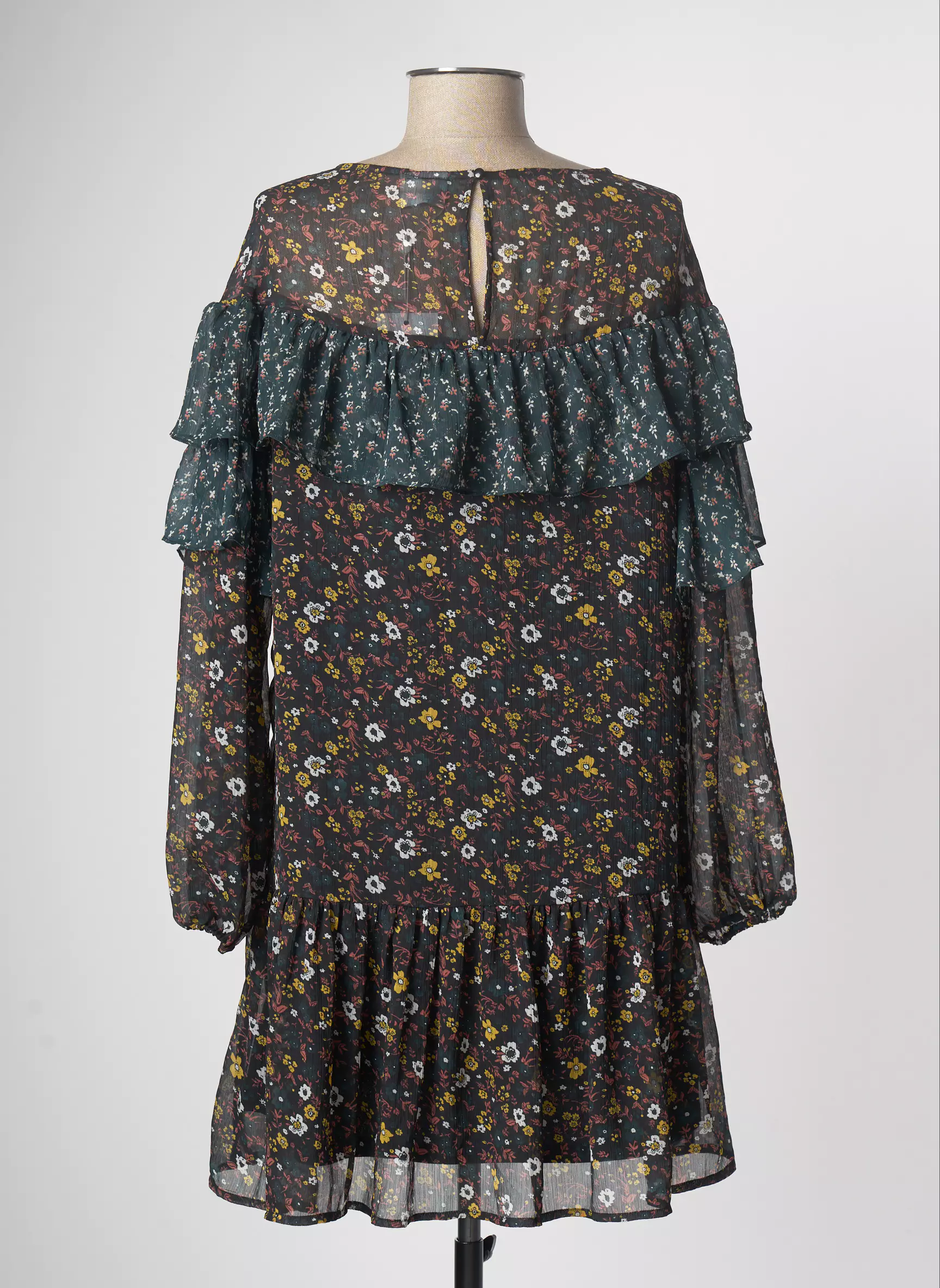 Vila Robes Mi Longues Femme couleur noir