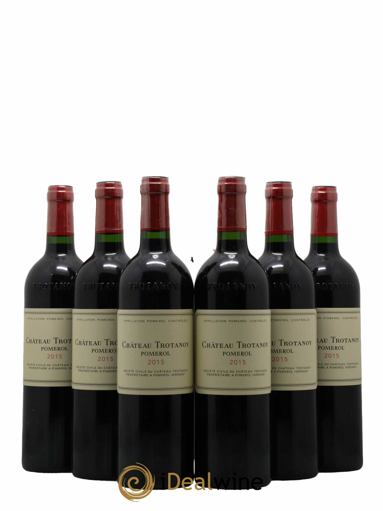 Château Trotanoy  2015 - Lot de 6 Bouteilles