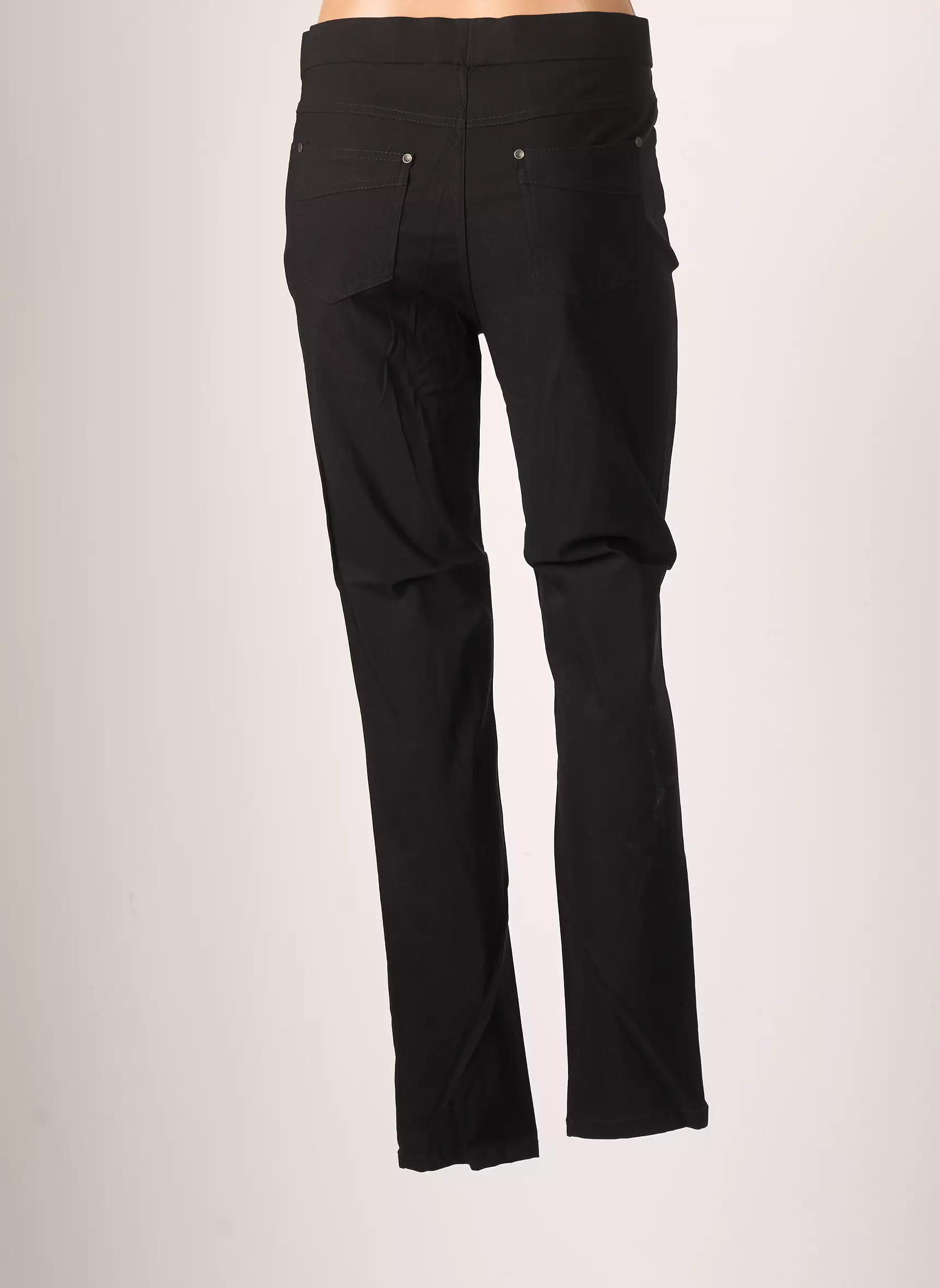 Anna Montana Pantalons Slim Femme couleur noir
