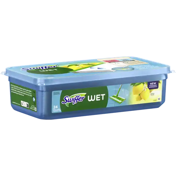 Wet Feuchte Bodentücher Zitrus Nachfüllpackung Doppelpack