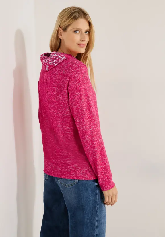 CECIL Shirt mit Schimmerdetails