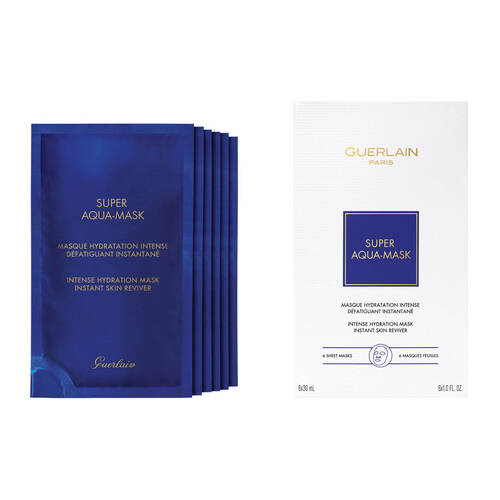 Guerlain Super Aqua Intense Hydration maska v platnu, 6 kosov