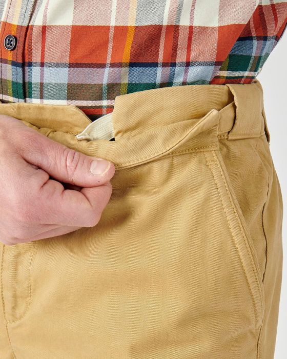 Pantalon chino toile épaisse chaude