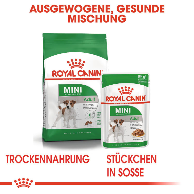 ROYAL CANIN Hundenassfutter ROYAL CANIN Mini Adult 12x85g