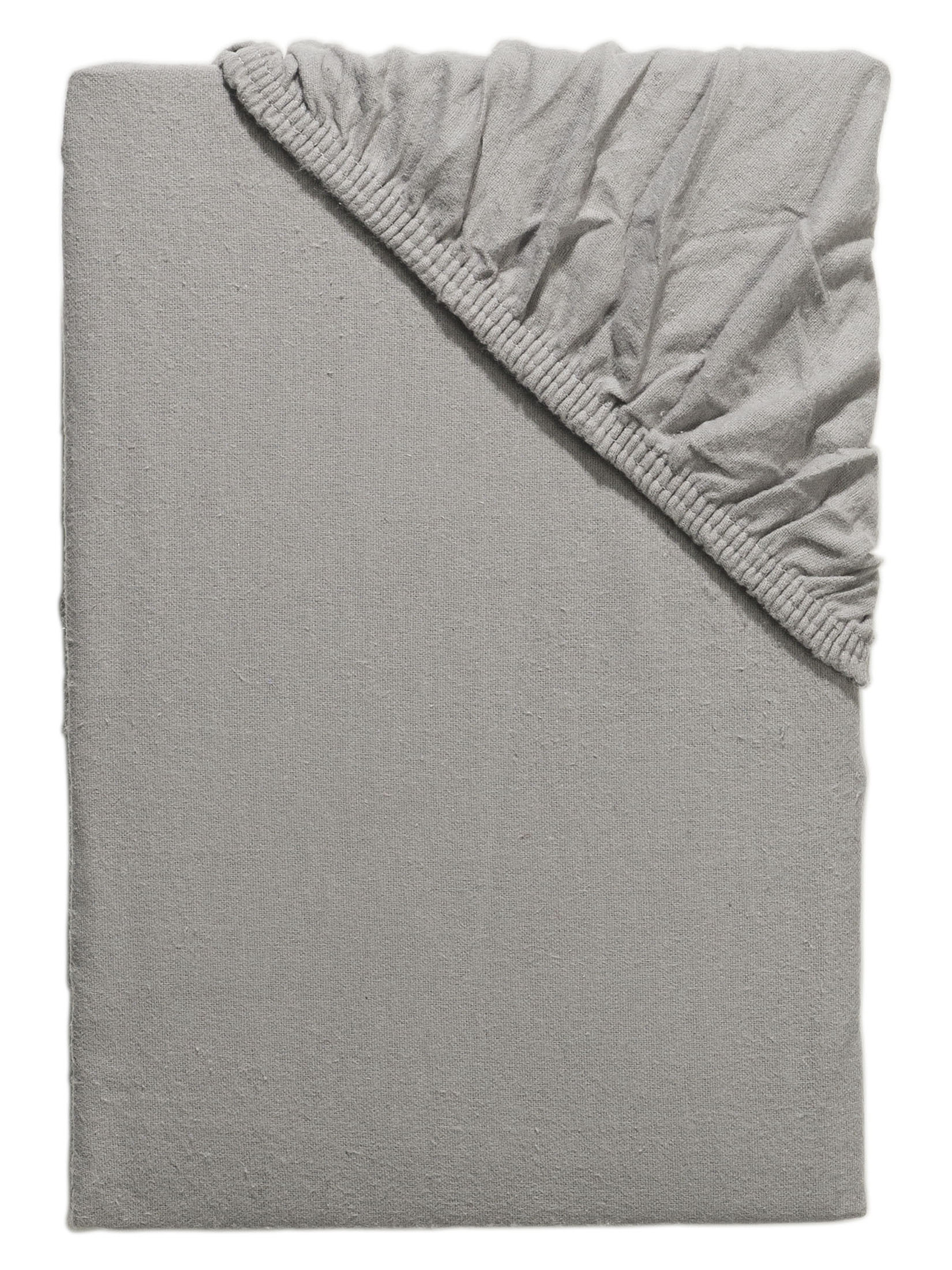Arosa Flanell-Spannbetttuch, Sharkskin