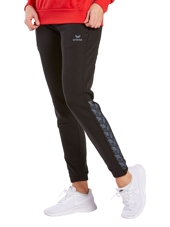 erima Essential Team Sweathose in schwarz/slate grey günstig kaufen