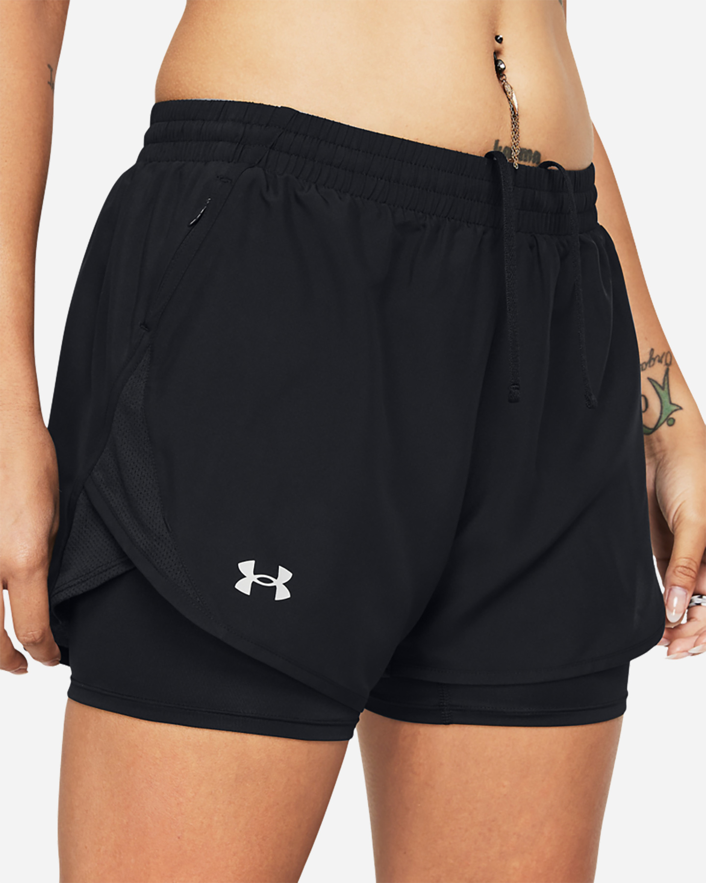 Bežecké šortky Under Armour Fly By 2-v-1 W 77-1382440-0001