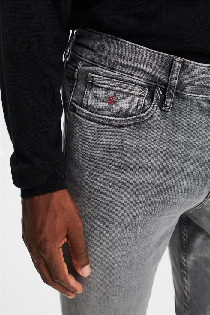 Skinny Jeans mit mittlerer Bundhöhe