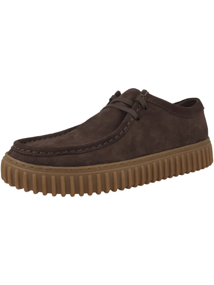 Clarks Halbschuhe Torhill Lo in dunkelbraun günstig kaufen