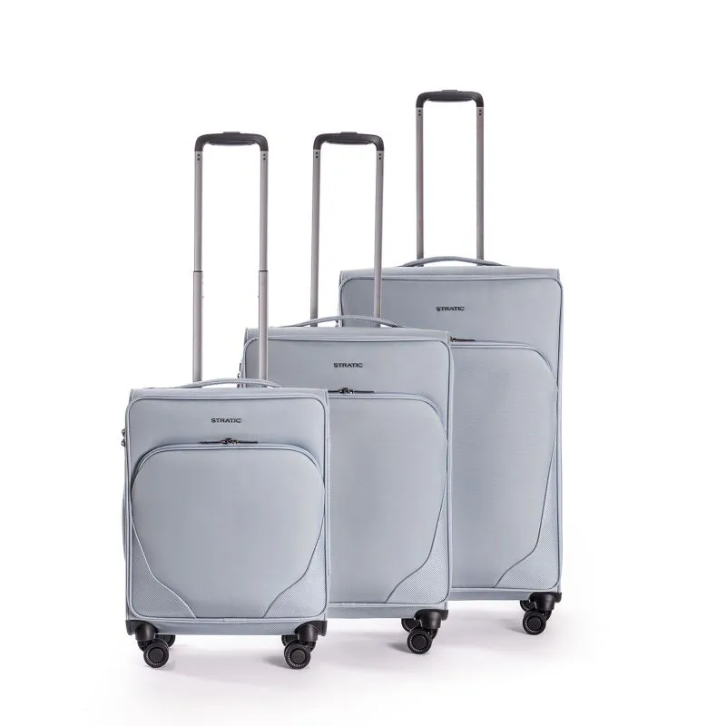 Stratic Mix - Koffer-Set 3-teilig (S, M, L) - Steel