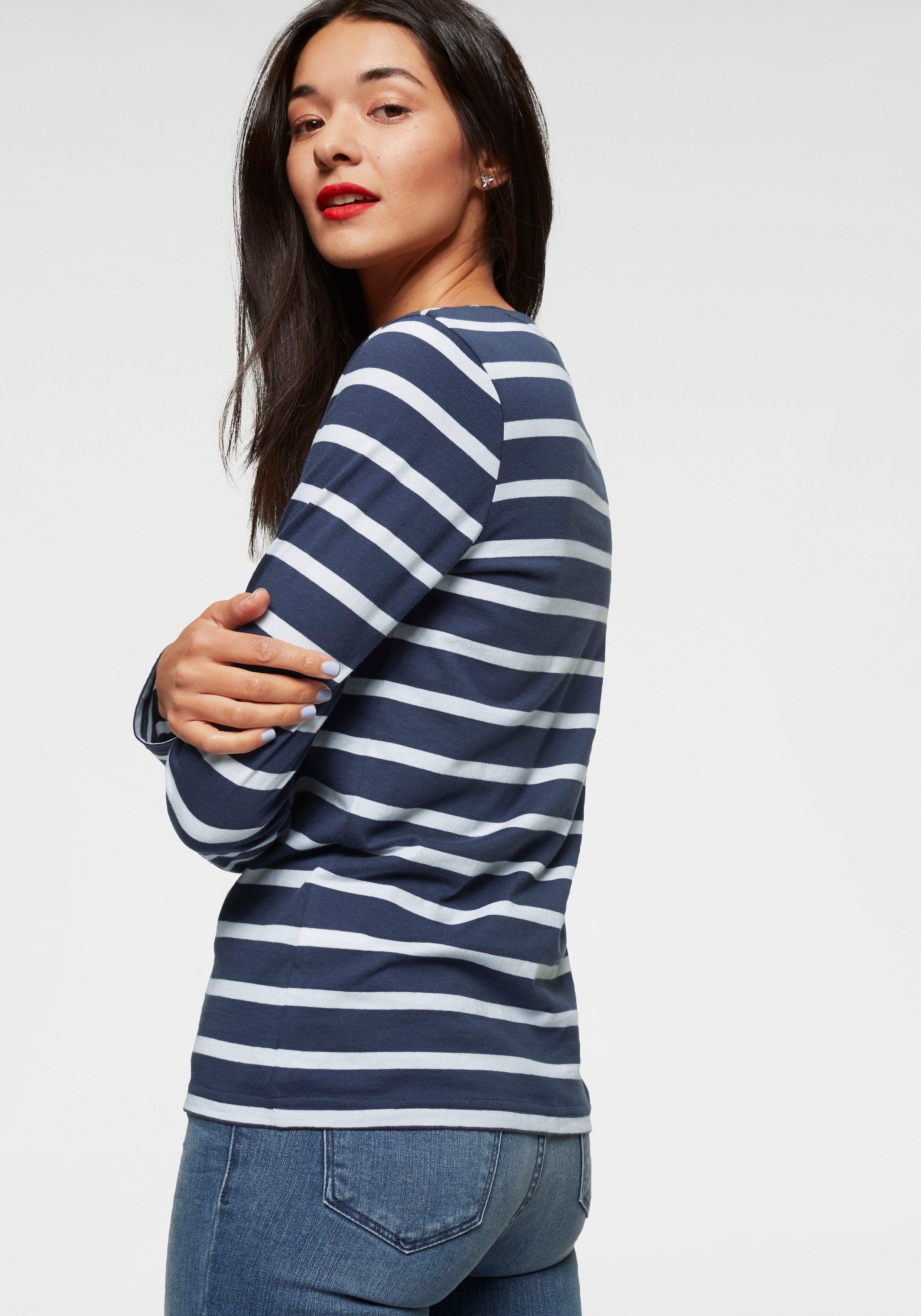 AJC Langarmshirt im angesagten Streifenlook - NEUE KOLLEKTION